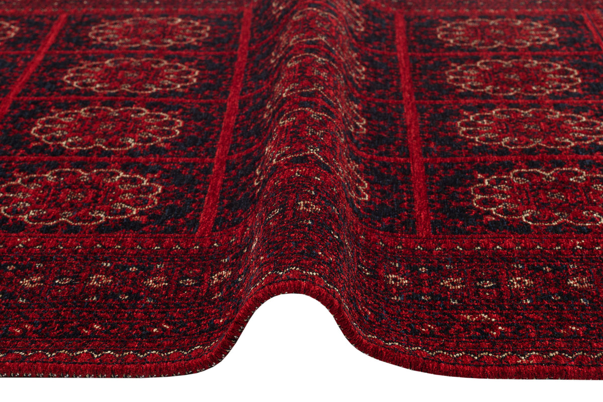 Tahran THN03 Red Dokuma Yıkanabilir Salon Mutfak Koridor Halısı