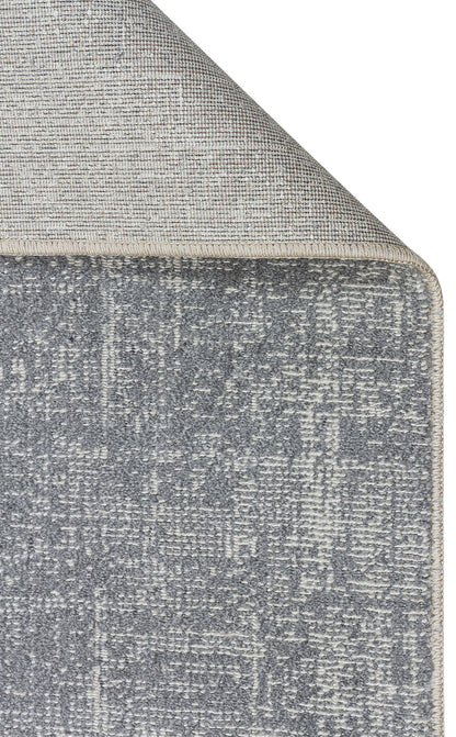 Hitit Plain Grey Örgü Dokuma Salon Koridor Mutfak Halısı Bukle