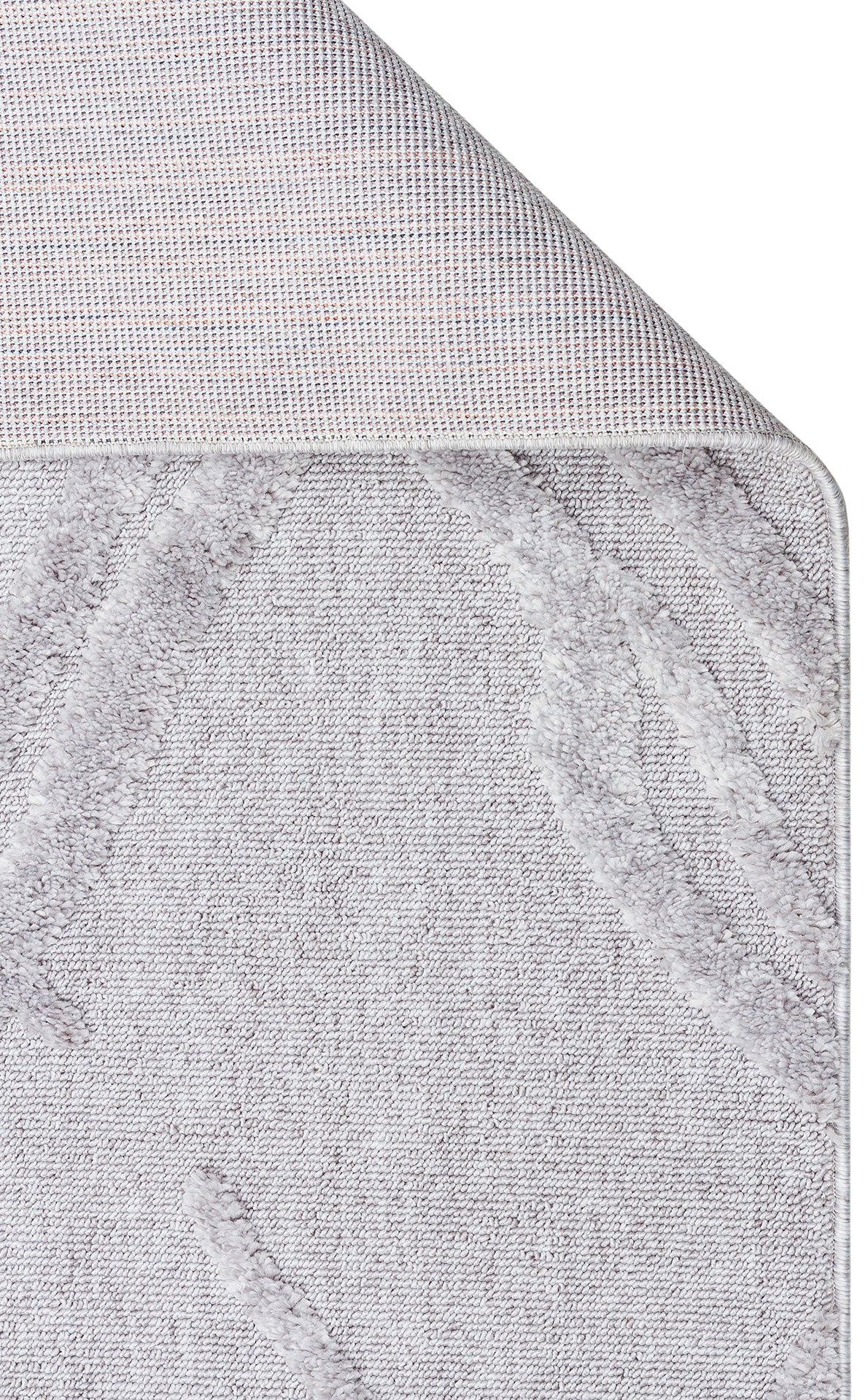 Malibu MLB03 Grey  Örgü Dokuma Salon Koridor Mutfak Halısı Bukle