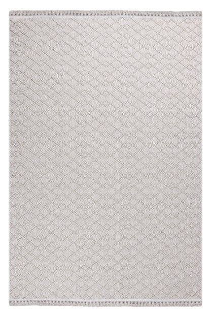 Skyet SKT0106 Beige Bukle Dokuma Minimalist İskandinav Halı
