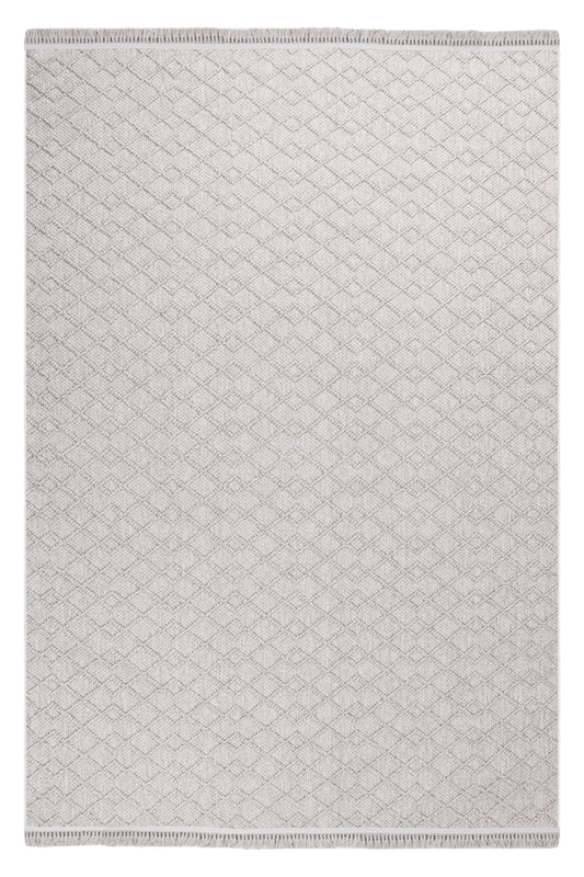 Skyet SKT0106 Beige Bukle Dokuma Minimalist İskandinav Halı