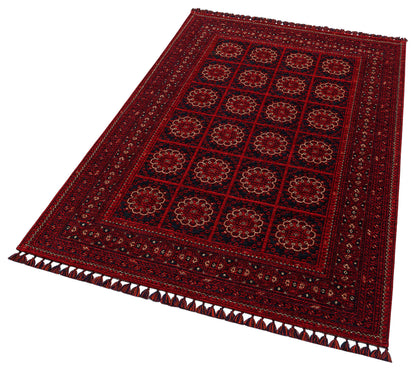 Tahran THN03 Red Dokuma Yıkanabilir Salon Mutfak Koridor Halısı