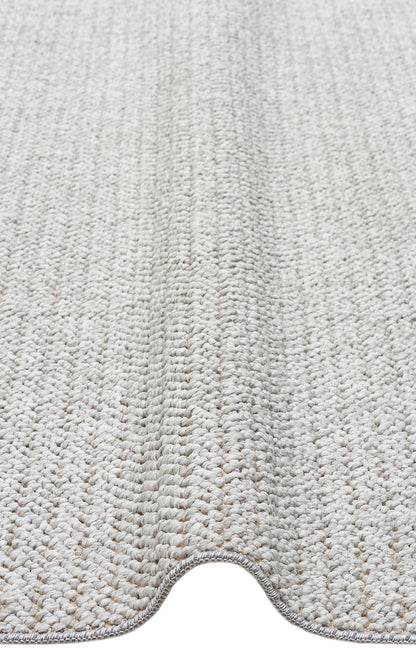 Gala Plain Grey Örgü Dokuma Salon Koridor Mutfak Halısı Bukle