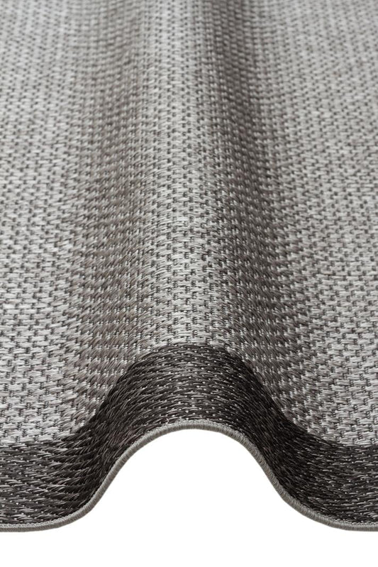 Sisal Plus SSL04 Antrasit Gri Dokuma Yıkanabilir Salon Mutfak Koridor Halısı