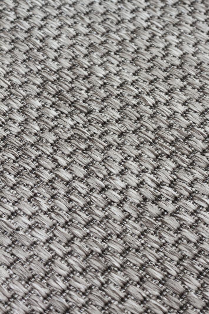 Sisal Plus SSL04 Antrasit Gri Dokuma Yıkanabilir Salon Mutfak Koridor Halısı