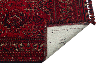 Tahran THN05 Red Dokuma Yıkanabilir Salon Mutfak Koridor Halısı