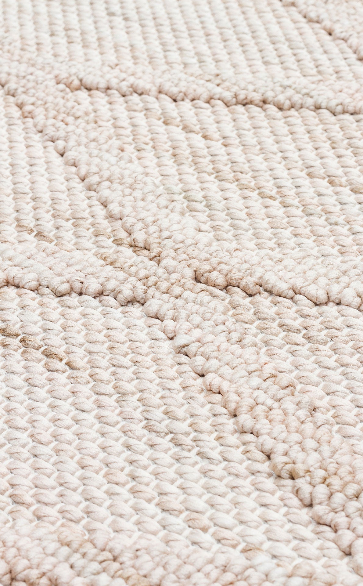 Loft LFT04 Beige Örgü Dokuma Salon Koridor Mutfak Halısı Bukle