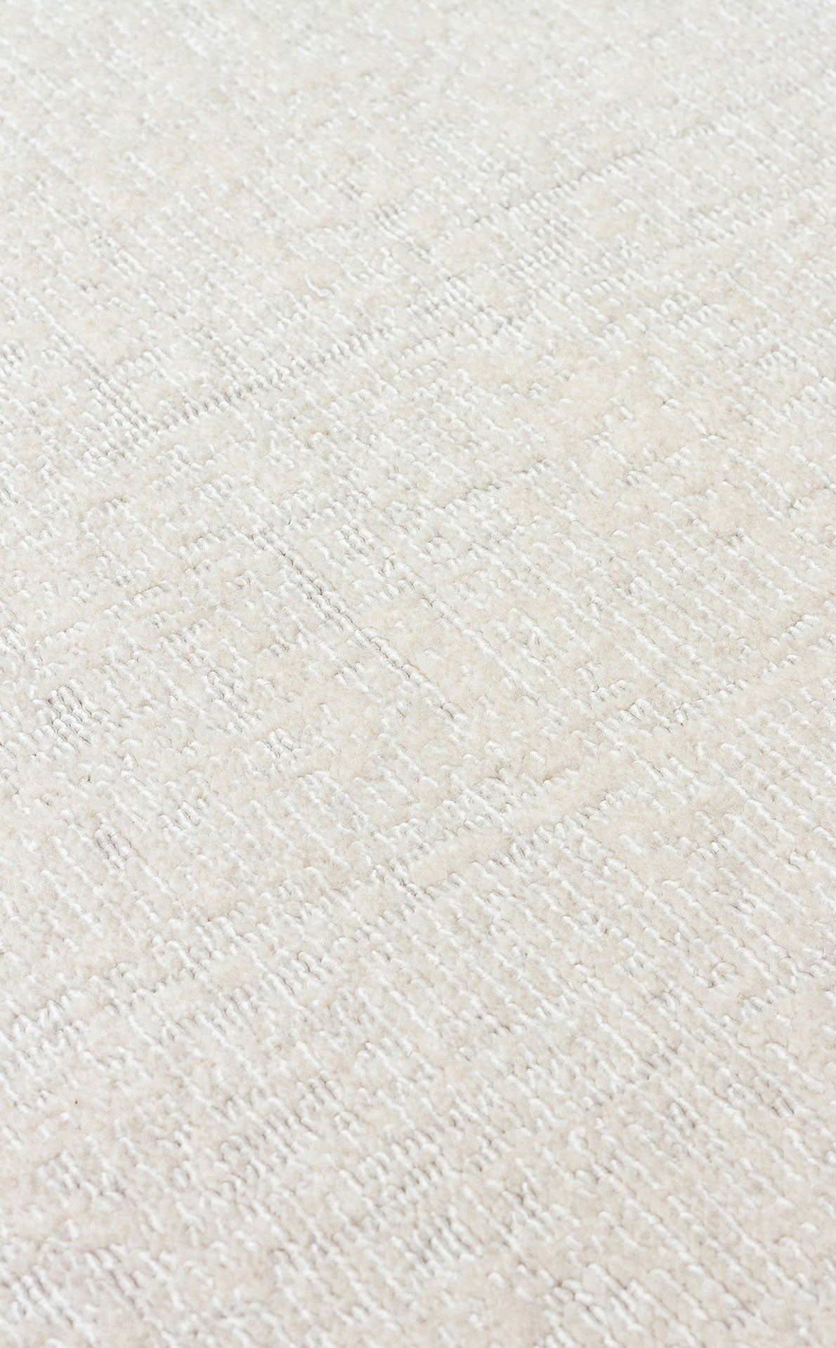 Hitit Plain Cream Örgü Dokuma Salon Koridor Mutfak Halısı Bukle