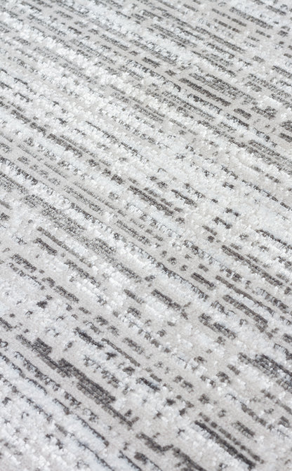 Sateen ST101 Dark Grey Dokuma Salon Koridor Mutfak Halısı