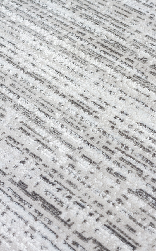 Sateen ST101 Dark Grey Dokuma Salon Koridor Mutfak Halısı