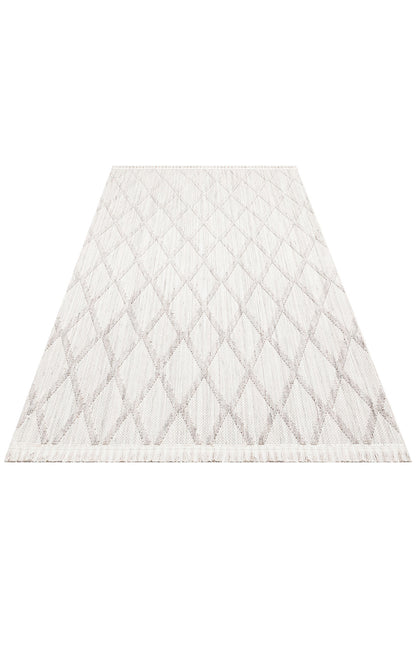 Loft LFT04 Grey Örgü Dokuma Salon Koridor Mutfak Halısı Bukle