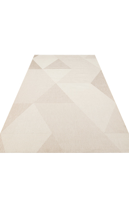Sisal SSL03 Beige Dokuma Yıkanabilir Salon Mutfak Koridor Halısı
