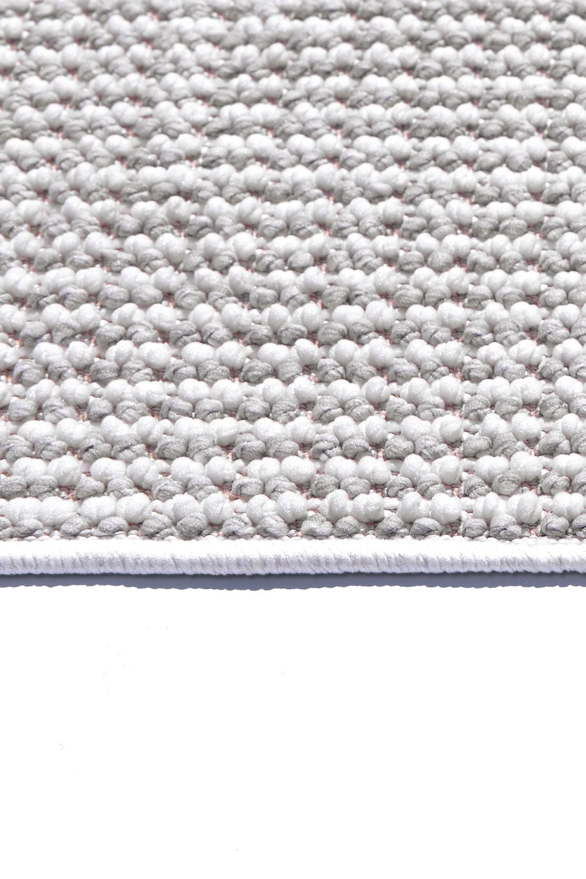 Skyet SKT0401 Grey Bukle Dokuma Minimalist İskandinav Halı