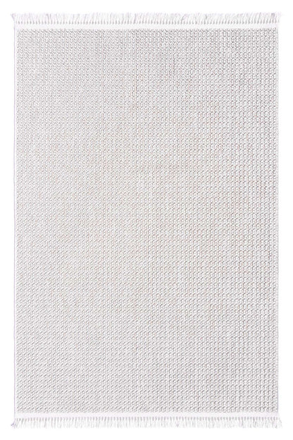 Skyet SKT0406 Beige Bukle Dokuma Minimalist İskandinav Halı