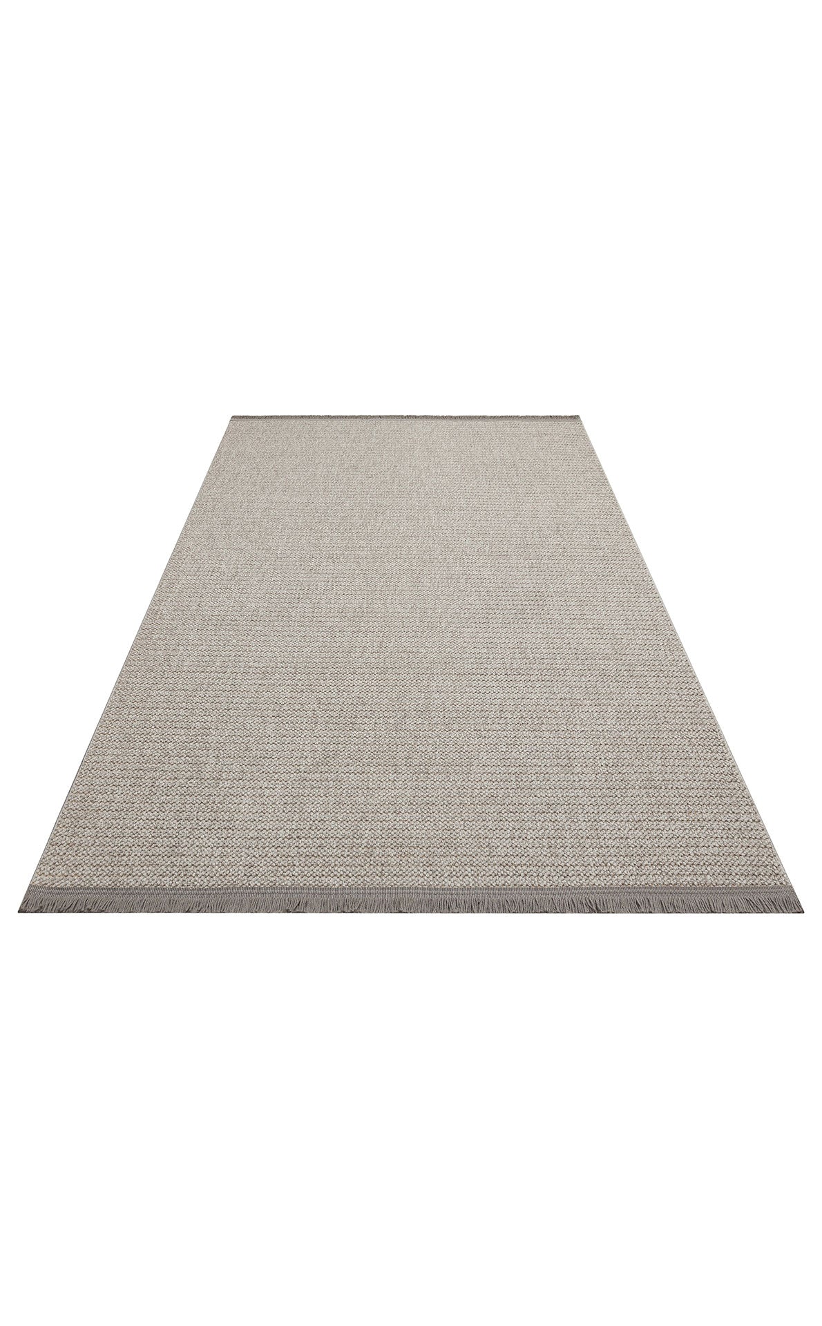 Gala Plain Grey Örgü Dokuma Salon Koridor Mutfak Halısı Bukle