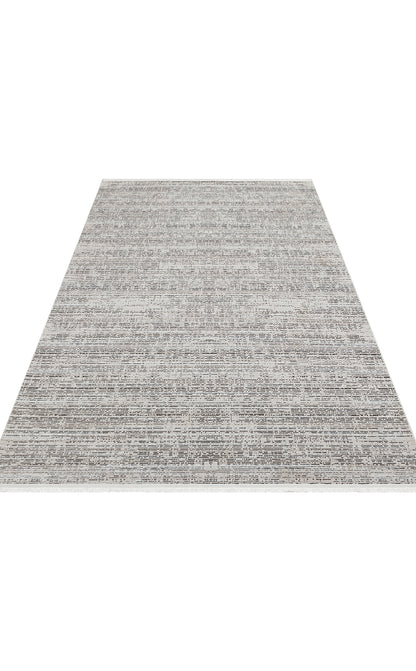 Sateen ST101 Dark Grey Dokuma Salon Koridor Mutfak Halısı