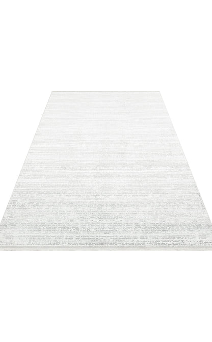 Sateen ST101 Light Grey Dokuma Salon Koridor Mutfak Halısı