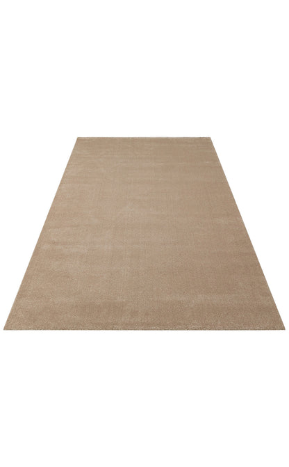 Lotto Plain Beige Dokuma Salon Koridor Mutfak Halısı