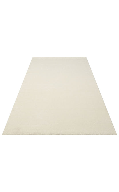 Lotto Plain White Dokuma Salon Koridor Mutfak Halısı