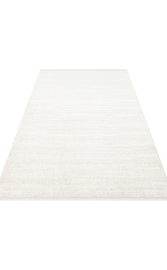 Sateen ST101 Beige Dokuma Salon Koridor Mutfak Halısı