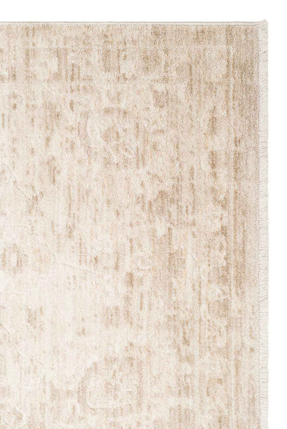 Depaca DP01 Krem Vintage Salon Oturma Odası Halısı detay