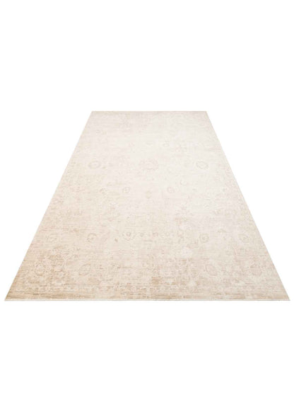 Depaca DP01 Krem Vintage Salon Oturma Odası Halısı detay