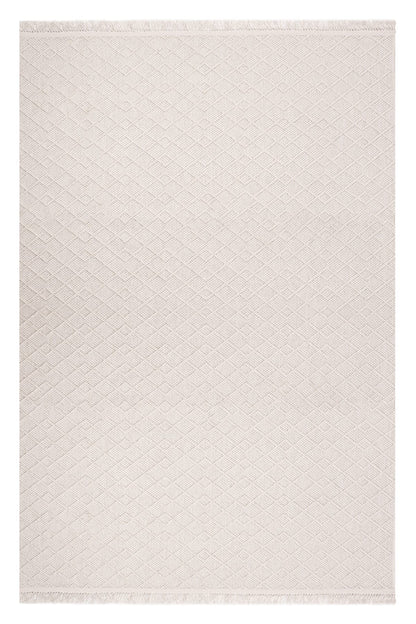 Skyet SKT0107 Krem Bukle Dokuma Minimalist İskandinav Halı