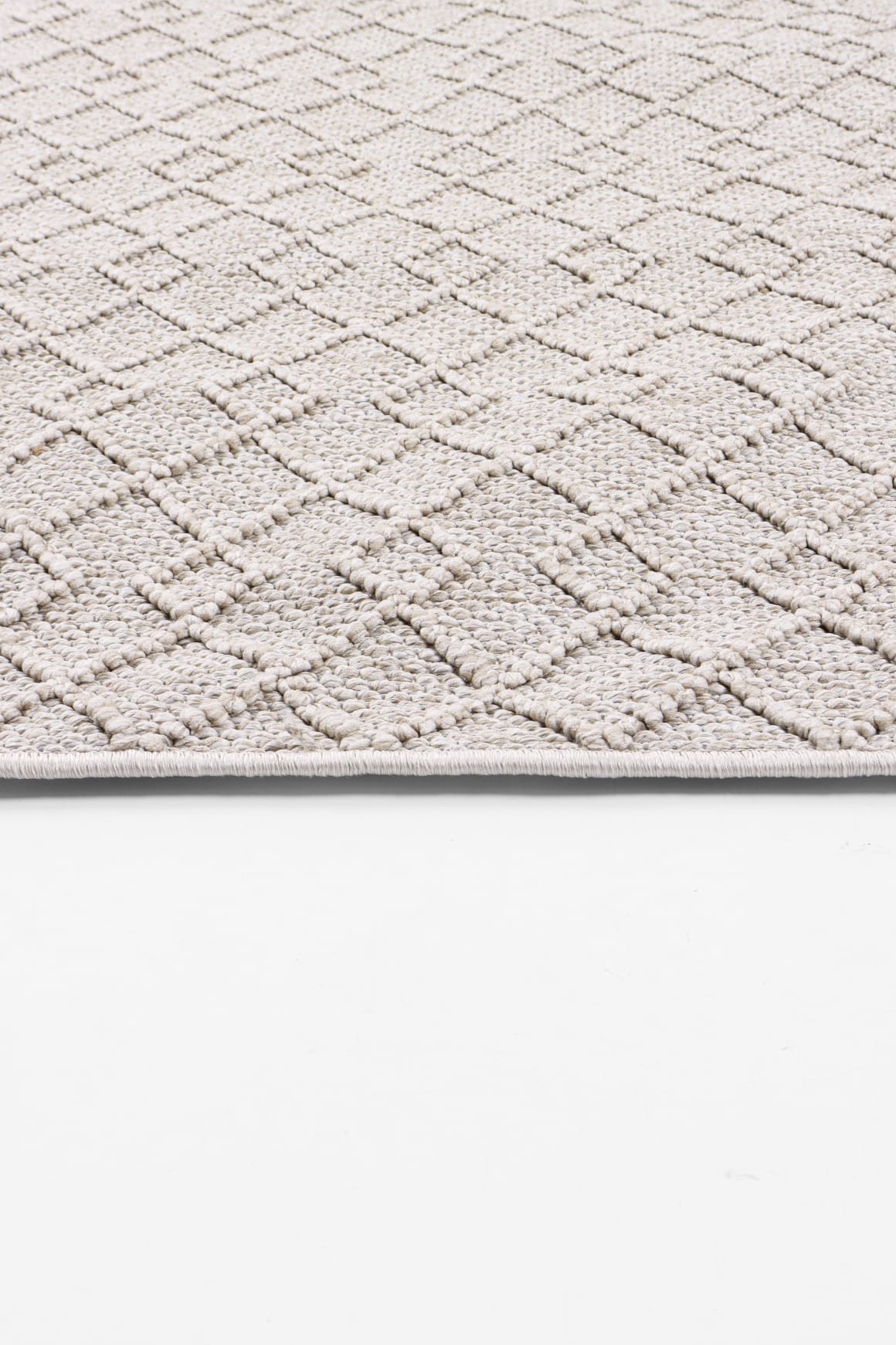 Skyet SKT0106 Beige Bukle Dokuma Minimalist İskandinav Halı