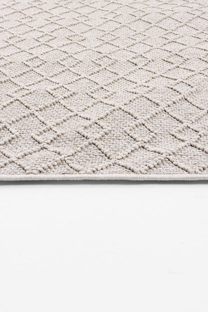 Skyet SKT0106 Beige Bukle Dokuma Minimalist İskandinav Halı