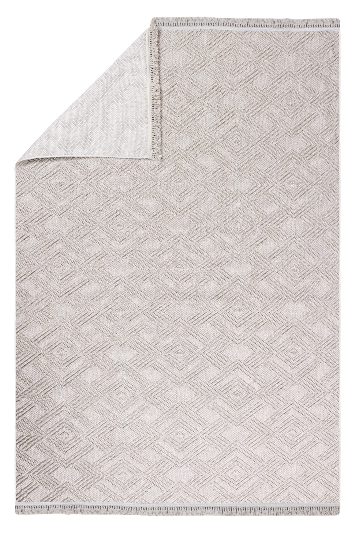 Skyet SKT0206 Beige Bukle Dokuma Minimalist İskandinav Halı