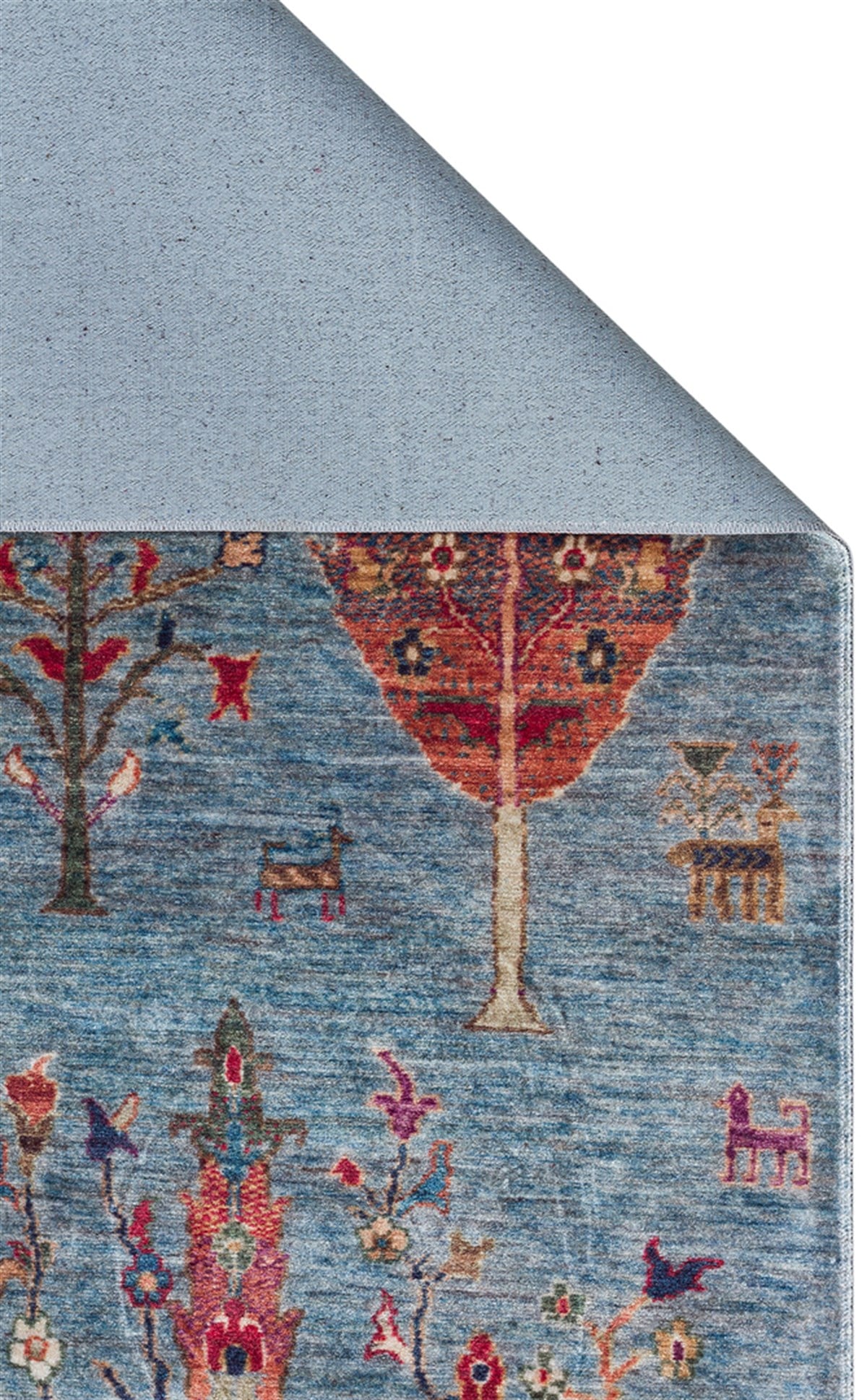 Kadim Aqua KDM09 Antik Desenlere Sahip Makinede Yıkanabilir Vintage Salon Oturma odası Koridor Mutfak Halısı