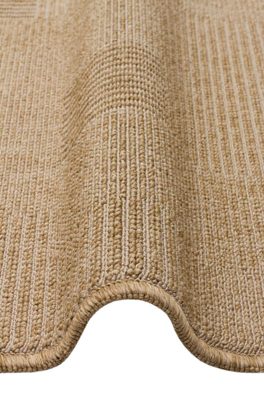 Vera Jute LN 01 JUTE BEIGE Jüt Dokulu Hav Toz Vermeyen Leke Tutmaz Halı