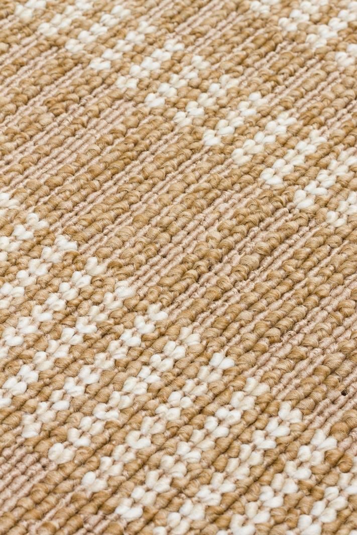 Vera Jute LN 03 JUTE WHITE Jüt Dokulu Hav Toz Vermeyen Leke Tutmaz Halı