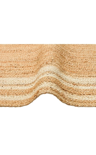 Jütte Natural White 10 Çift Taraflı Jüt Halı