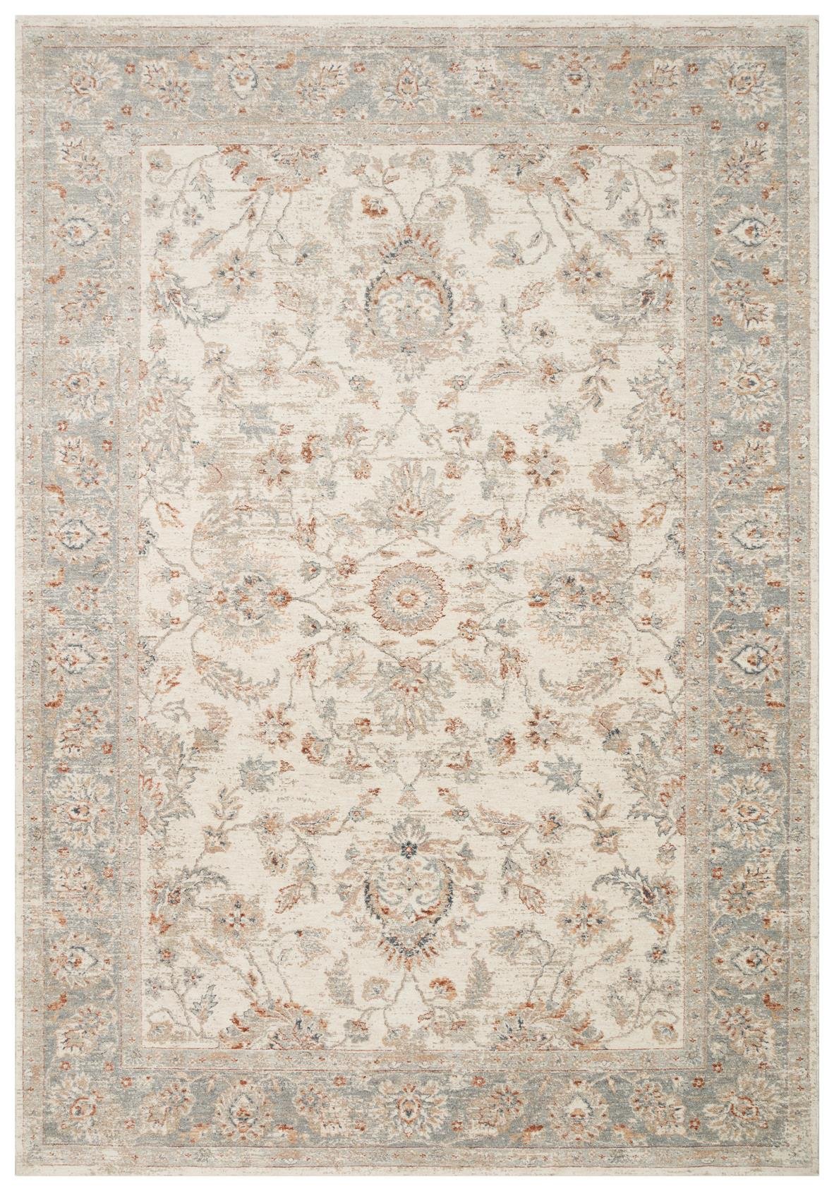 Varak Cream Grey XW VRK04 Desenlere Sahip Makinede Yıkanabilir Vintage Salon Oturma odası Koridor Mutfak Halısı