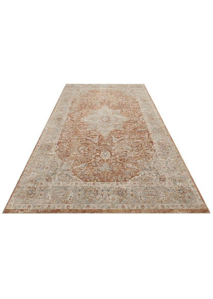 Varak Terra XW VRK05 Desenlere Sahip Makinede Yıkanabilir Vintage Salon Oturma odası Koridor Mutfak Halısı