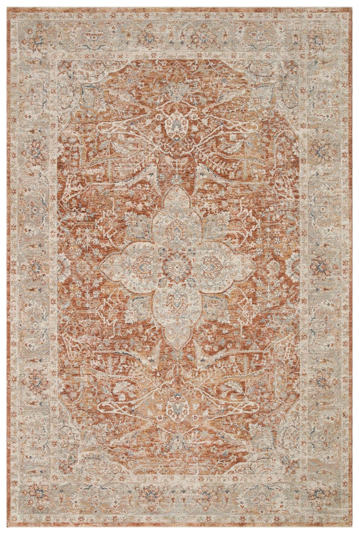 Varak Terra XW VRK05 Desenlere Sahip Makinede Yıkanabilir Vintage Salon Oturma odası Koridor Mutfak Halısı