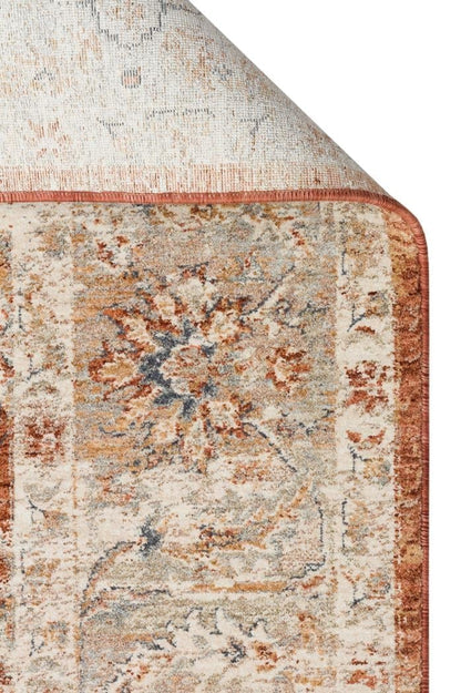 Varak Terra XW VRK05 Desenlere Sahip Makinede Yıkanabilir Vintage Salon Oturma odası Koridor Mutfak Halısı