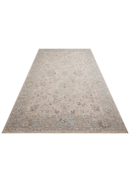 Varak L.Grey XW VRK06 Desenlere Sahip Makinede Yıkanabilir Vintage Salon Oturma odası Koridor Mutfak Halısı