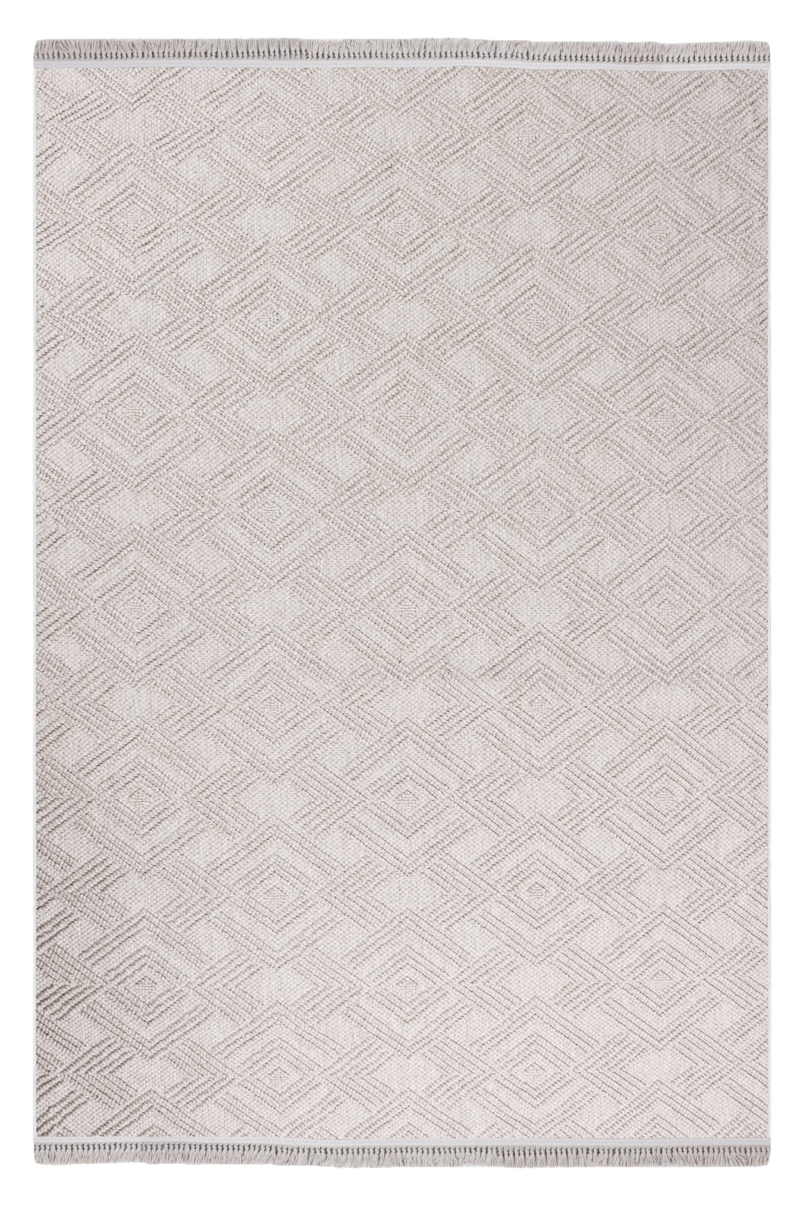 Skyet SKT0206 Beige Bukle Dokuma Minimalist İskandinav Halı
