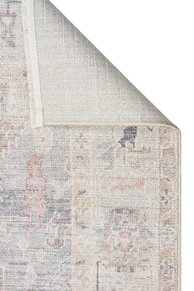 Retro RTR02 Pastel Gök Mavisi Vintage Etnik Desen Salon Mutfak Oturma odası Halısı