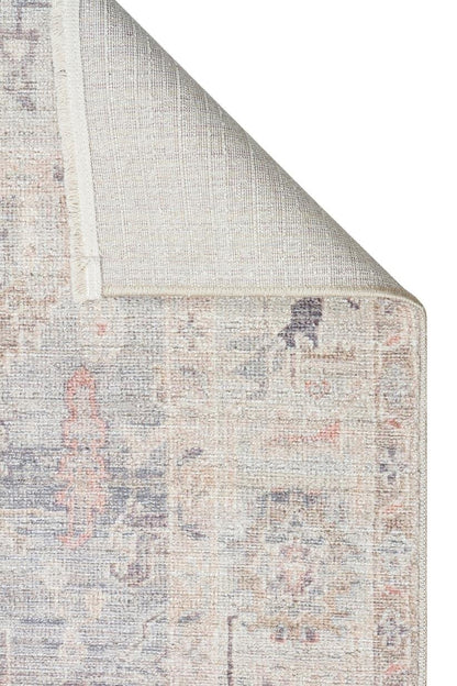 Retro RTR02 Pastel Gök Mavisi Vintage Etnik Desen Salon Mutfak Oturma odası Halısı