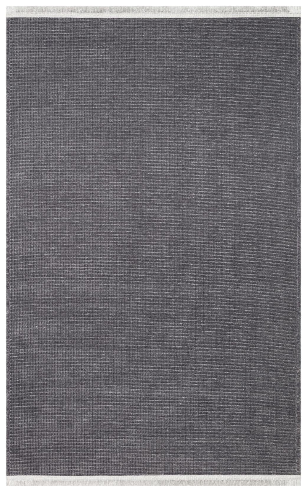 Yuna Kilim YUN01 Antrasit Makinede Yıkanabilir Salon Oturma odası Koridor Mutfak Halısı