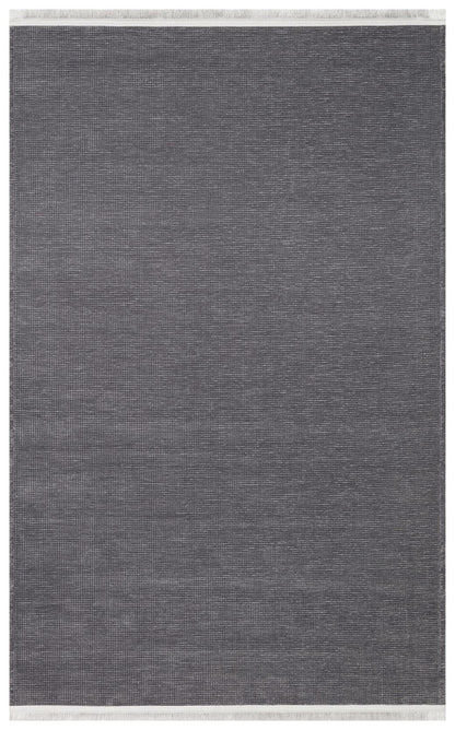 Yuna Kilim YUN01 Antrasit Makinede Yıkanabilir Salon Oturma odası Koridor Mutfak Halısı