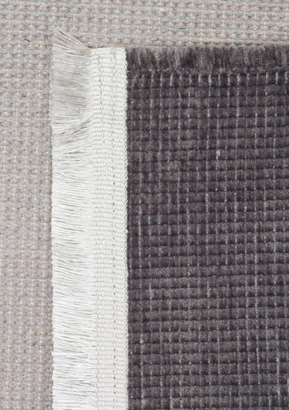 Yuna Kilim YUN01 Antrasit Makinede Yıkanabilir Salon Oturma odası Koridor Mutfak Halısı