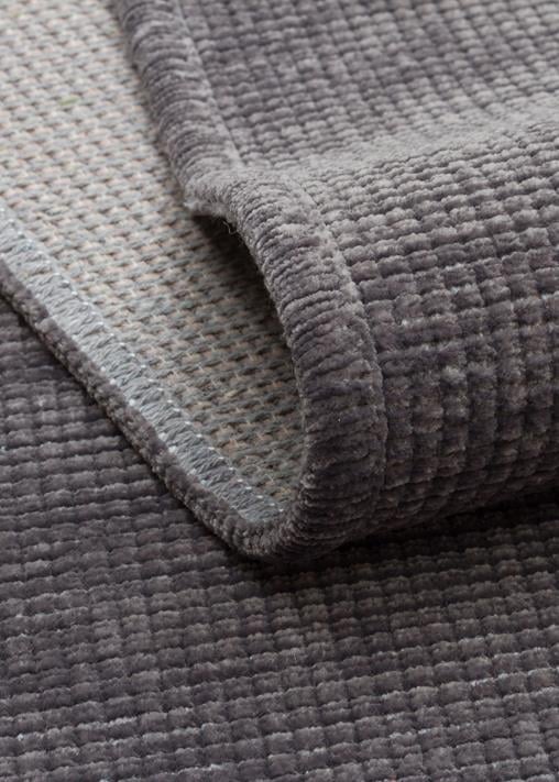 Yuna Kilim YUN01 Antrasit Makinede Yıkanabilir Salon Oturma odası Koridor Mutfak Halısı