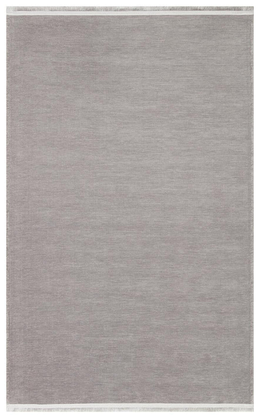 Yuna Kilim YUN01 Grey Makinede Yıkanabilir Salon Oturma odası Koridor Mutfak Halısı