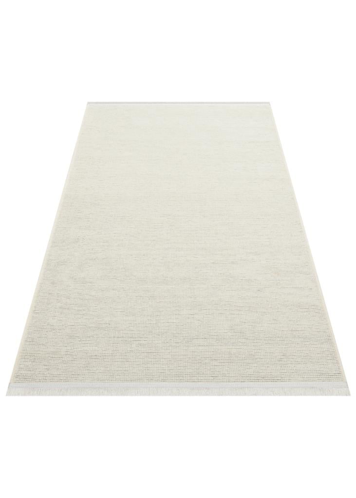 Yuna Kilim YUN01 White Makinede Yıkanabilir Salon Oturma odası Koridor Mutfak Halısı