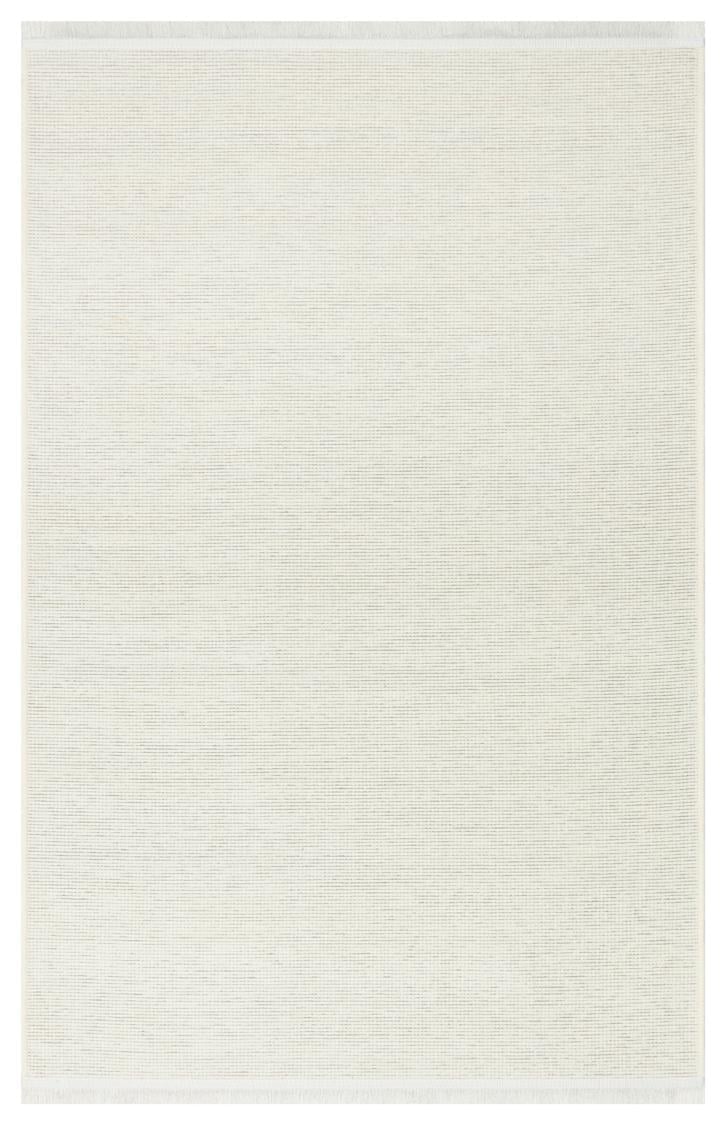 Yuna Kilim YUN01 White Makinede Yıkanabilir Salon Oturma odası Koridor Mutfak Halısı