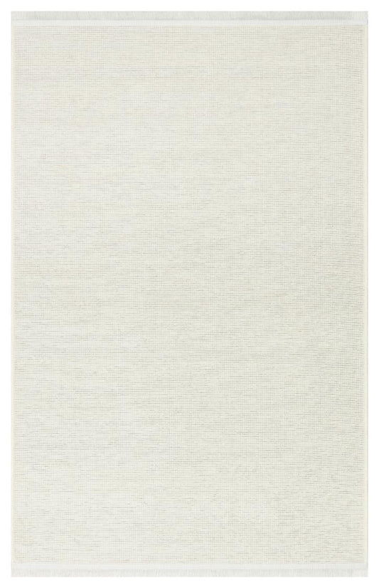 Yuna Kilim YUN01 White Makinede Yıkanabilir Salon Oturma odası Koridor Mutfak Halısı